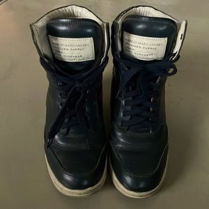 Blue Marc by Marc Jacobs wedge sneakers